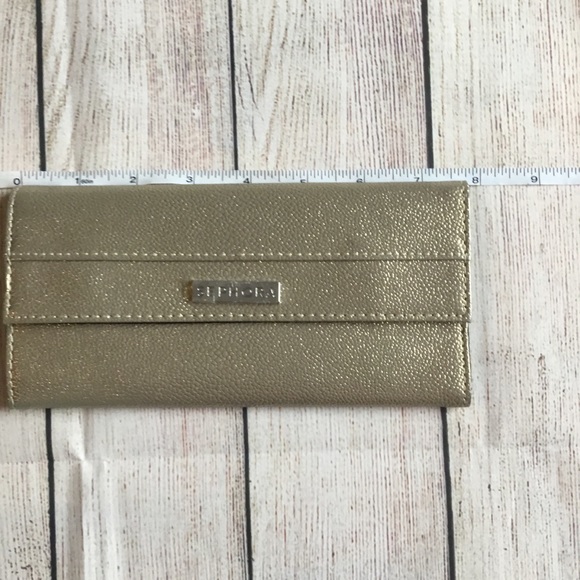 NWT Sephora Gold Metallic Travel Brush Holder Case - Picture 5 of 6